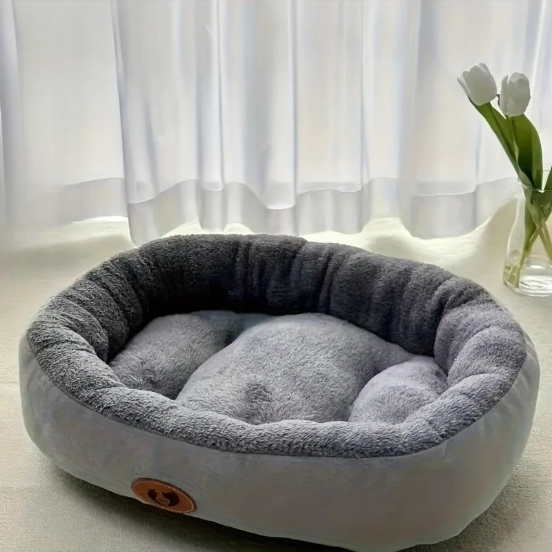 DreamCurl™ – Ergonomisches Kuschelbett für Katzen & Hunde