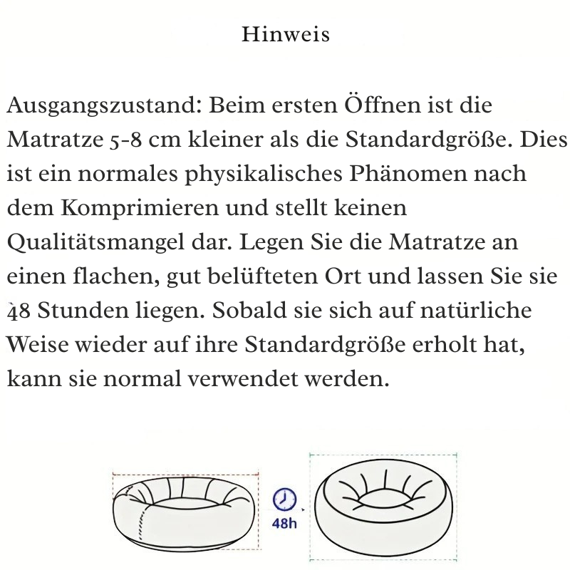 DreamCurl™ – Ergonomisches Kuschelbett für Katzen & Hunde